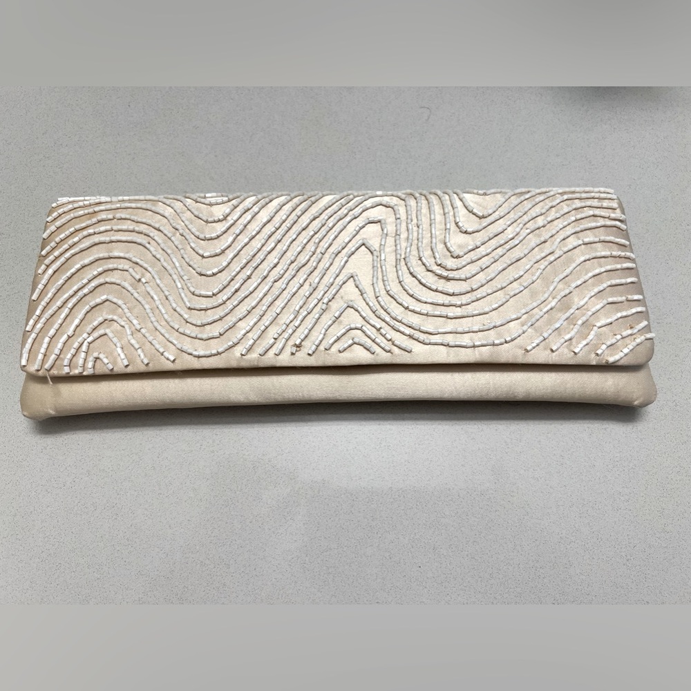 La Regale Beaded convertible clutch/crossbody, same or next day shipping